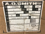 A.O. Smith 7-364554OJ 2 HP AC Motor 115/230 Volts 1800 Rpm 182TZ Frame