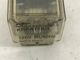 Potter and Brumfield KRPA11AG 120 volt Relay lot of 3