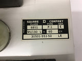 Square D 8851 P-1 Transformer 95/130 L Volts 60 HZ