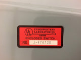 Siemens I-T-E JN423 Fusible Safety Switch 100 Amp 240 Vac Type 1 30 HP