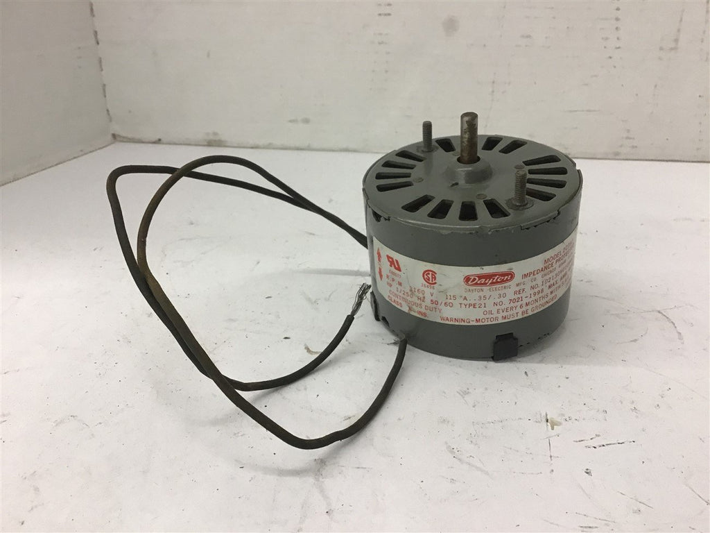 Dayton 2C782 1/250 Hp Motor 3160 Rpm 115 Volts --Motor only