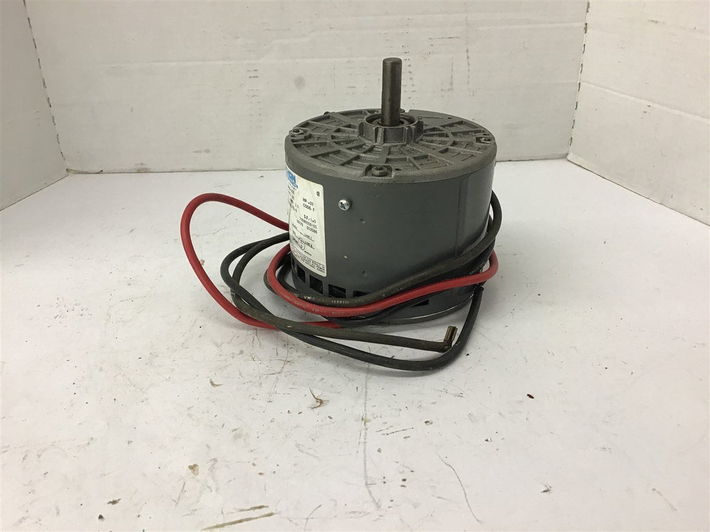 Marathon SWE48A110519K .20 HP HVAC Motor 208-230 V Single Phase 1075 Rpm 48Y