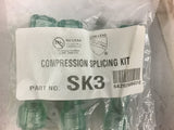 Submersible Well Pump Wire Compression Splice Kit SK3 Lot of 3