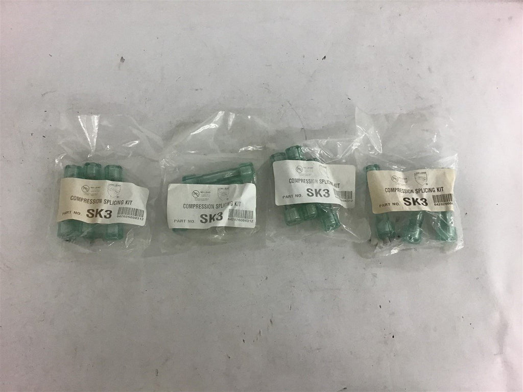 Submersible Well Pump Wire Compression Splice Kit SK3 Lot of 4