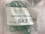 Submersible Well Pump Wire Compression Splice Kit SK3 Lot of 4