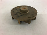 Vortex Brass Impeller 01100C-A 4 1/8" OD 3/8" Bore