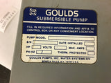 Franklin Electric 2823018110 Submersible Pump Control2 HP Single Phase 3450 Rpm