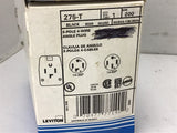 Leviton 275-T Dual Power Plug. 30-50Amp 125/250V