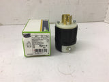 Leviton 2411 20A-125/250V Locking Plug