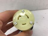 Leviton 2323 Locking Connector Grounding 20 Amp 250 Volt