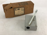 C-M L201 Float Switch w/ Leaver Arm 110/220 Vac 2 Hp 2 Pole