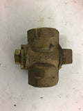 3/4'' Brass Ball Valve Lot of 5 No Handle