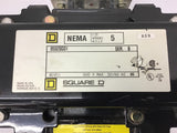 Square D 8502SG01 Nema Size 5 600 Volts 440-480 Volt Coil