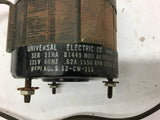 Universal Electric AA29636# Motor .62A 1550 Rpm 115 Volts