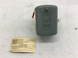 Square D 9013 FHG14 Pressure Switch 2 Pole 230 Volts 3 Hp 3 Phase 120 PSI