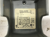 Square D 9013 FHG14 Pressure Switch 2 Pole 230 Volts 3 Hp 3 Phase 120 PSI