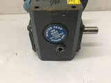 Boston Gear F7105B5G Left Angle Gear Reducer .6 Input Hp 5:1 RAtio