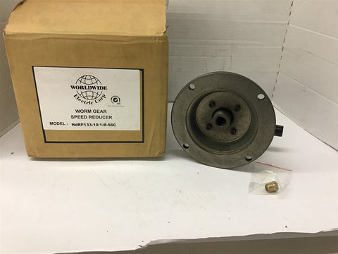 WorldWide HDRF133-10/1-R-56C Gear Reducer 10:1 Ratio Size 133