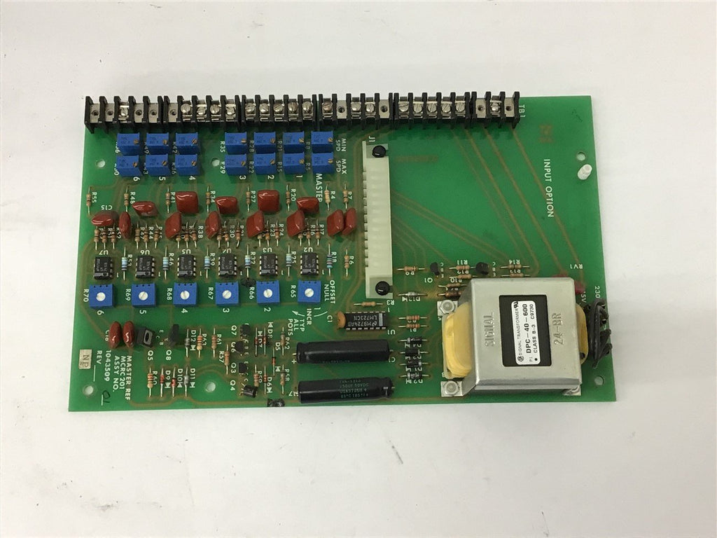 master Reg MCRC201 1043509 Electrical Board