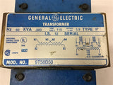 General electric 9T58B50 Transformer .500 KVA 240 480 Pri 110 115 120 Sec Volts