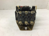 Allen-Bradley 709BOD Nema size 1 Starter 460 volt @ 10 HP 120 Volt Coil