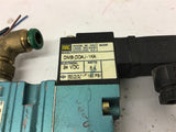 Mac 52A-11-BOA-DM-DDAJ-1KA Valve 20-150 PSI w/ Solenoid DMB-DDAJ-1KA 24 VDC