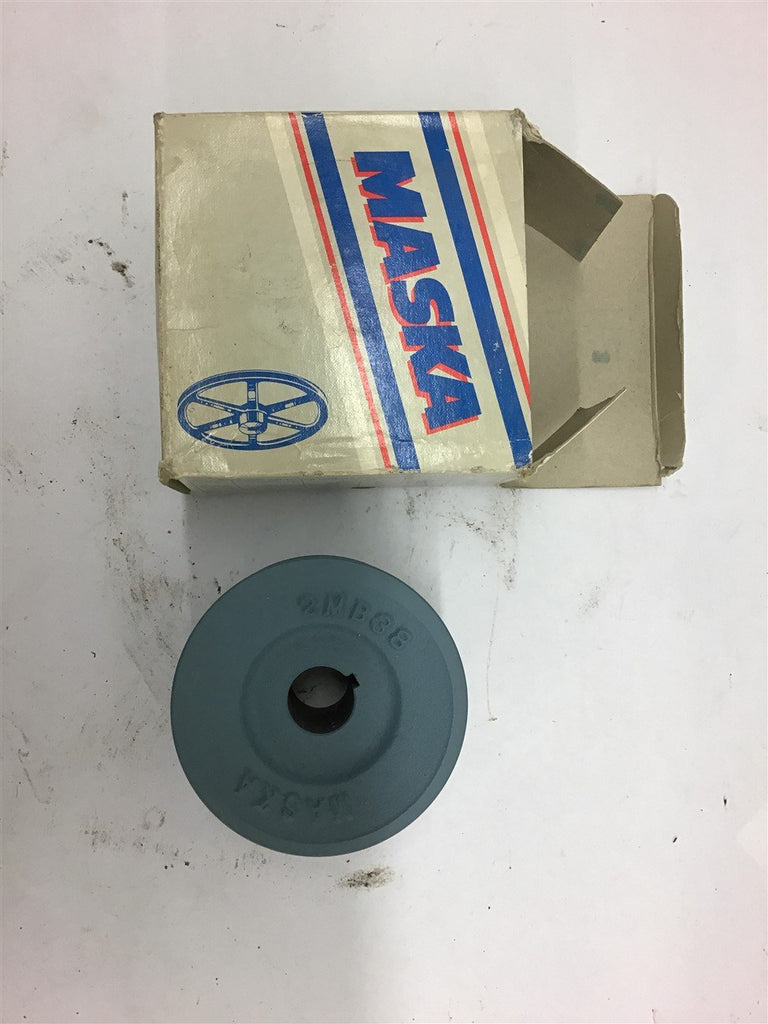 Maska 2MB38 x 7/8 Pulley 2 Groove 7/8" Bore