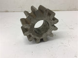 12 Tooth Gear 1.436" Bore 1.086 Pitch