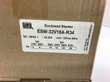 Weg ESW-32C18A-R34 Starter 22-32Amp 120 volts coil 230 Volt @ 10 HP