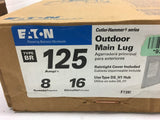 Eaton Cutler-Hammer BR 8 Spaces 125 Amp Outdoor main Lug