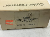 Cutler Hammer E50RB Limit Switch Body Series A2