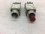 Allen Bradley 800T-PST16 240V & 800T-PS26 120V Pilot Lights