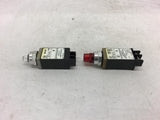 Allen Bradley 800T-PST16 240V & 800T-PS26 120V Pilot Lights