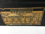 Westinghouse AB DE-ION Circuit Breaker 225 Amps 250 VAC 125-250 VDC 3 Poles