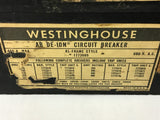 Westinghouse 1773605 AB DE-ION Circuit Breaker 400 Amps 600 VAC 3 Poles