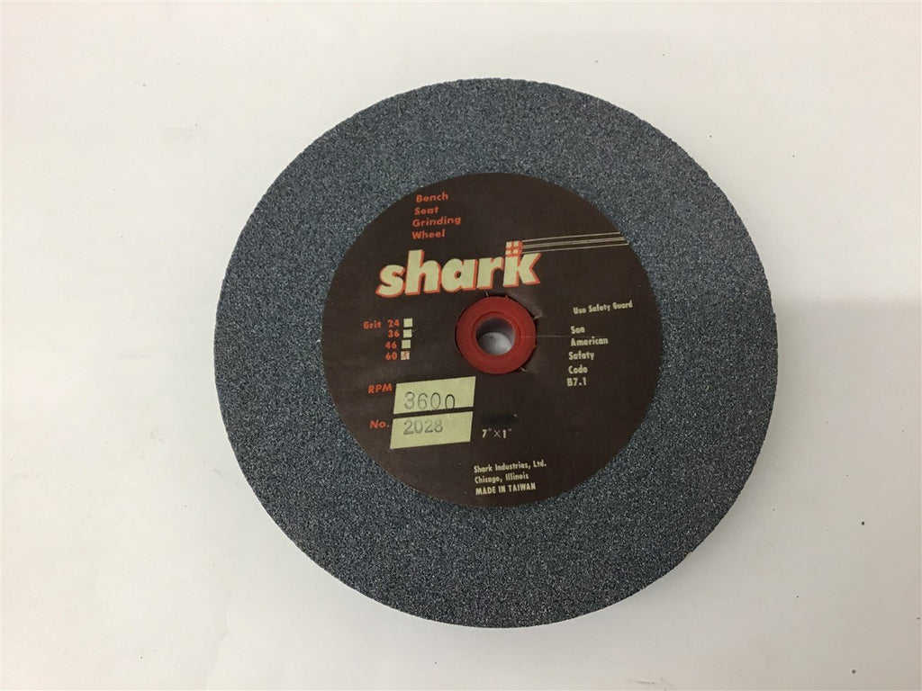 Shark 60 Grit Grinding Wheel 7"x1"