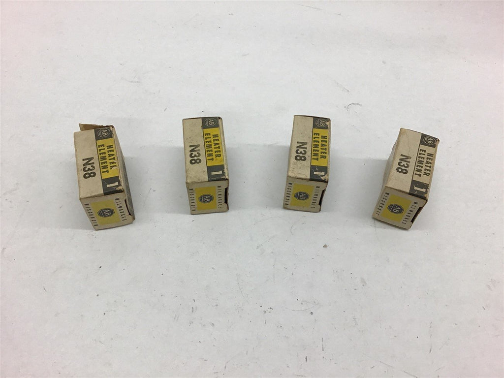 Allen-Bradley N38 Thermal Overload Relay Lot of 4