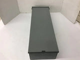 Square D Enclosure Length 23-1/4"--Width 7-5/8"--Depth 4-3/4"