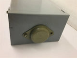 Square D Enclosure Length 23-1/4"--Width 7-5/8"--Depth 4-3/4"