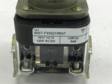 Allen Bradley Push Button 800TFXNQ10RA7 Type 4 13 Red Cap 120V 3 Position