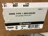 Square D 9991 SEG8 Nema Type 1 Enclosure