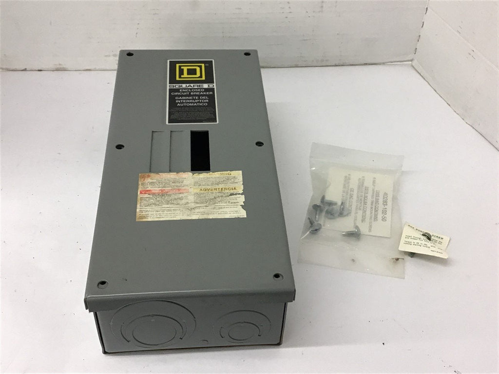 Square D QO3100BNS Circuit Breaker Enclosure Type 1 – BME Bearings and ...