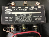 Dayton 5X053 Magnetic Motor Starter Size 2 440 volts @ 25 HP