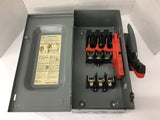 Square D H362 Type 1 60 Amp 600 Vac Fusible Safety Switch