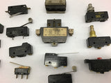 Assorted Lot of Limit Switches and Micro Switches