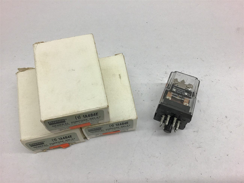 Dayton 1A484E General Purpose Relay Lot of 3