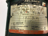 Reliance P48H2301N 1/3 HP AC Motor208-230/460 volts 1800 Rpm 4P 48 Frame