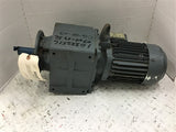 Danfoss BG30-27/D08LA4-TF/AM 1.5 HP Gear Motor 230/460 Volts 158 Rpm