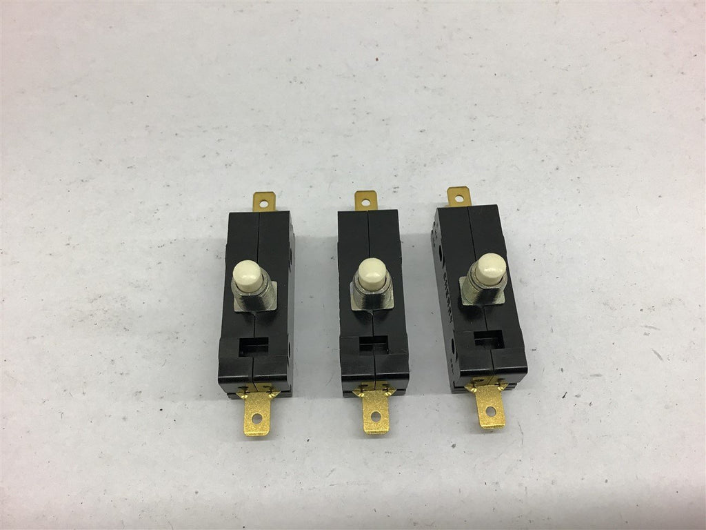 Cherry E13P Micro Switch 3/4 HP 125 Vac Lot of 3