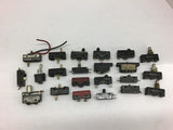 Assorted Lot of 22 Switches Micro Limit and Toggle as Pictured